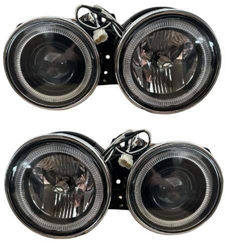  Komple Far Sağ-Sol Takım Bmw E30 (Kristal Siyah) 63121386753/63121386754