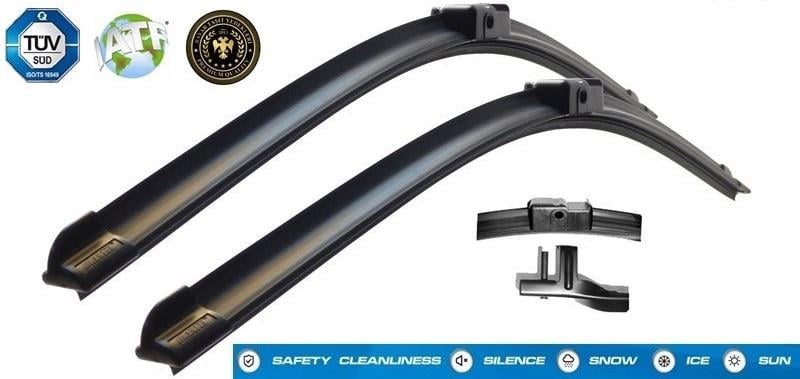  Silgi Süpürgesi Muz Tip 600+480 Mm Golf 5 03-05 Caddy 04-10 Jetta Touran  /A3 03-05 Octavia  Vale