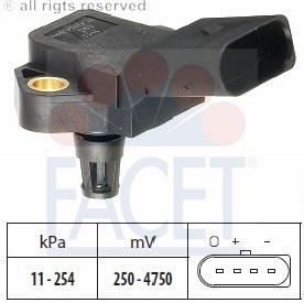  Map Sensorü - Passat - Altea Xl - Superb - 1,8/1,8T - 20V-Tsı - Awt-Bzb-Awt-Cdaa - 00-05