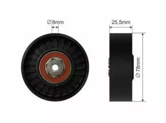 Tensioner Pulley, V-Ribbed Belt Transporter T4 Avt
Aja Motor 96 78X25X8(55486)