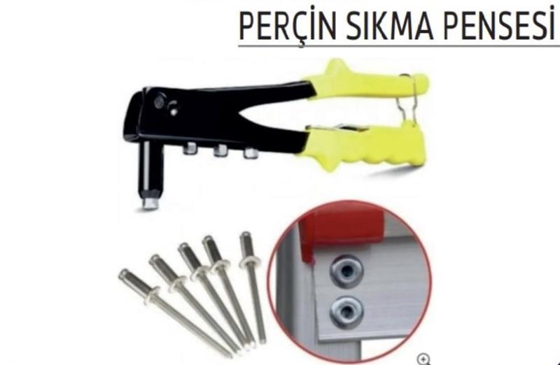 Perçin Sıkma Aparat Seti 9,5