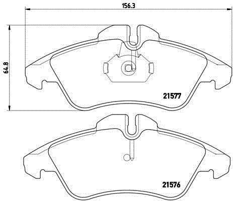  on Balata Fıssız Mercedes Sprınter 95-04/Vw Lt28-Lt35 96-06/Vıto (638) 108-110-113-114 96-98