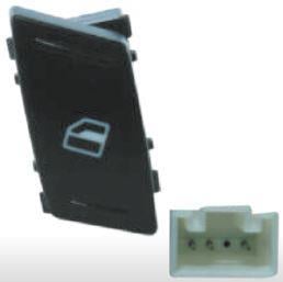  Tekli Cam Acma Anahtarı(YeSil) on Ve Arka Sag Octavıa/Fabıa 2004-