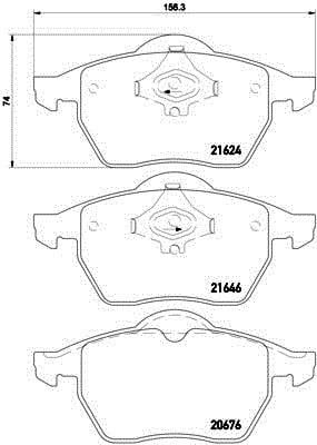  Ön Fren Balatası A4 1.6 1.8 20V