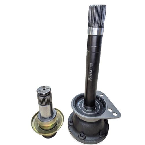 Полуось TRANSPORTER T4 108MM, правый комплект (полуоси + гнездо с наружной резьбой + клин подвески)