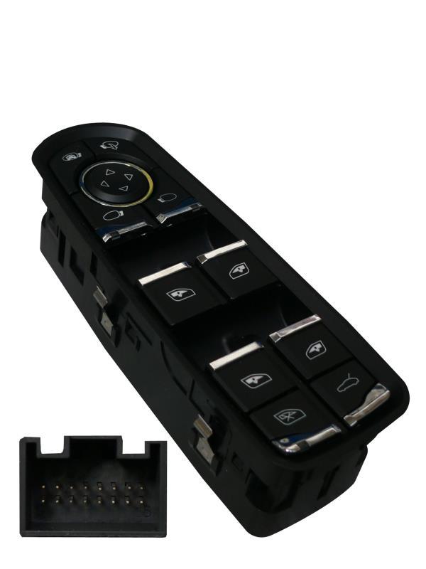  Dortlü Cam Acama Anahtarı Porsche Cayenne/Cayman/Macan/Panamera 10-