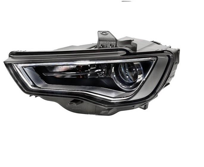  Komple Far Audi A3 2013-2016 (Sol) Xenon Motorlu Çift Beyinli 8V0941043