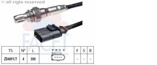  Oksijen Sensorü - Katalitik Konvertorden Sonra - Jetta - Ibıza V - Leon - Fabia - Roomster - Yeti -