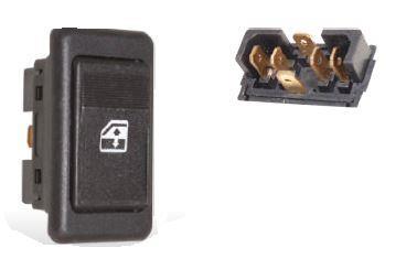  Cam Acma-Kapama Anahtarı 6Pin Tekli  Lt-35  96-