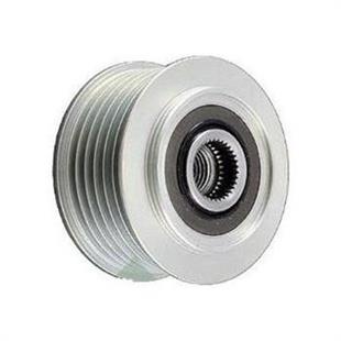 بكرة ، مولد التيار المتردد ، (مقفل) عدد الضلوع: 6 , TRANSPORTER T4 2,5 TDI