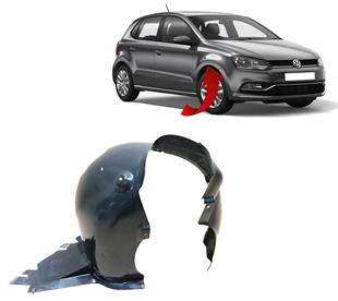 6R0809958C-6R0809958F Volkswagen Polo 6 10-18 6R0809958F تلبيسة ، واقي من الطين ،  أمامي يمين.