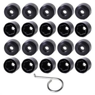 غطاء ، صامولة العجلة  (16 قطعة) عادي + 4 دوائر )