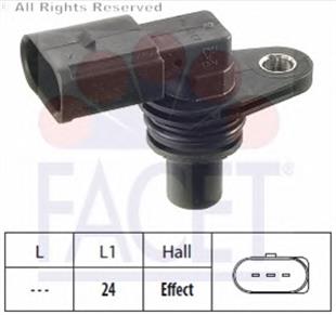 Sensor, Nockenwellenposition , Golf Iv/Bora Polo Fabıa Bcb/Ahw/Bby/Bky Bud/Cggb/Bbz/Aub 00