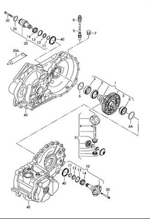 VAG комплект сателітів (шар:96 мм) 19 X 117 mm