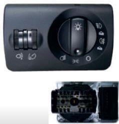  Выключатель, головной свет AUDI A6-B4 1996 2003 Регулируемая по высоте