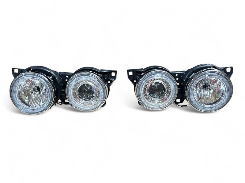  Complete Headlight Left-Right Set Bmw E30 (Crystal White) 63121386753/63121386754
