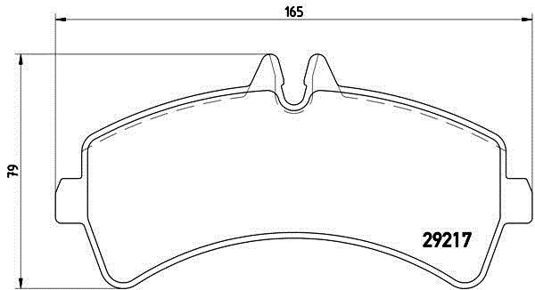  Crafter Sprinter(5 Ton) طقم وسادة الفرامل,