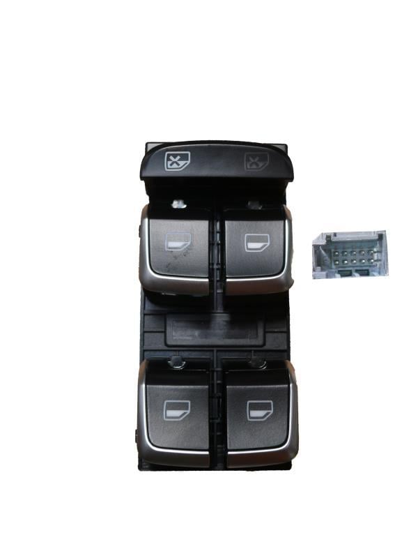  Выключатель, стеклолодъемник 4, со стороны водителя,(хромированный) Q5/A4/A5 2008