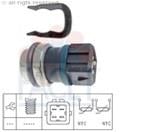  Sensor, coolant temperature, 4poles-CADDY II - T4 - FELICIA I-II - SDI-TDI - 1,3/1,9/1,9D/2,4D - AMG-AMH-1Y