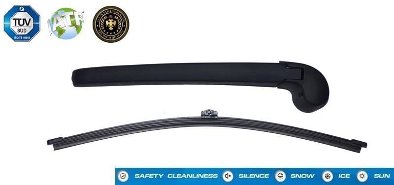  Wiper arm, window cleaning +RUBBER+COVER SET TOUAREG(7LA) 1017 355 MM
