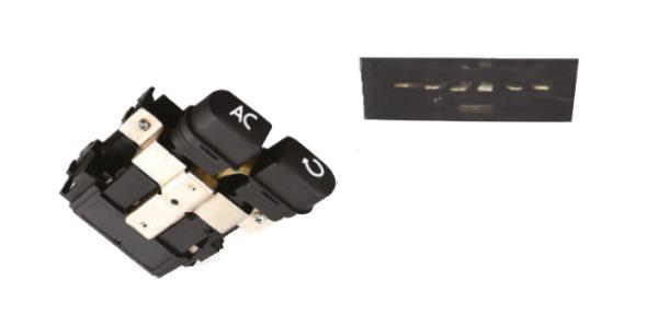  Control element, Heating / ventilation POLO-POLO CLS GOLF IV-BORA