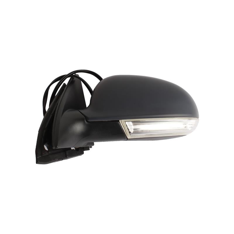  Наружное зеркало, слева, грунтованное, электрическое, сферическое, с подогревом, с мертвой зоной, JETTA 05 10