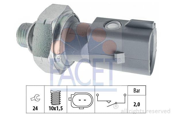  مفتاح ضغط الزيت 0,90 BAR GOLF VII/PASSAT/TIGUAN 1,6 TDI/2,0 TDI 14