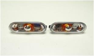  Фонарь указателя поворота  , прозрачный , желтый ,TRANSPORTER T5 04