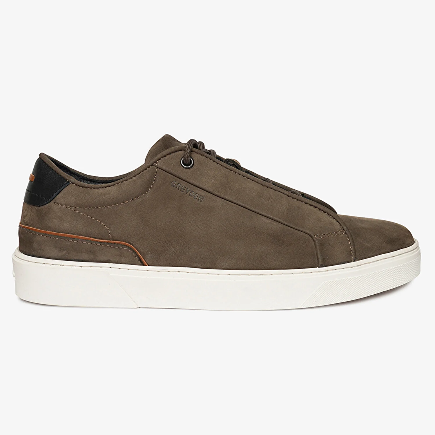 Greyder 17420 Erkek Duman Hakiki Deri Sneaker Ayakkabı