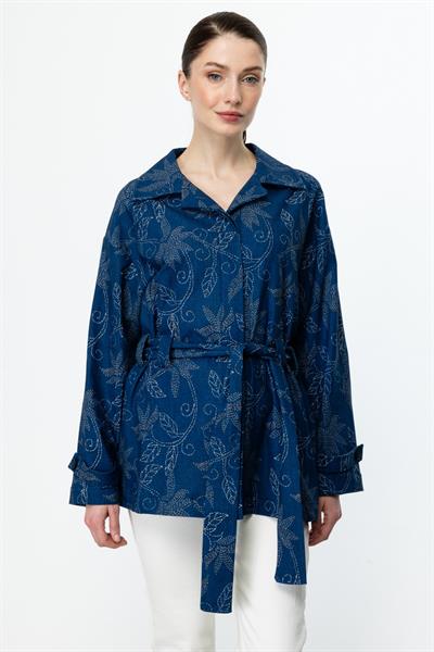 Mİ 82655 CEKET SOMIZE YAKA DUSUK KOL APOLETLI KUSAKLI MONT