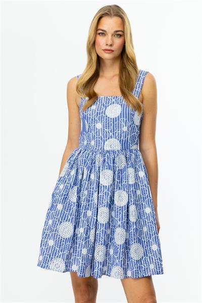 Mİ 82636 ELBİSE KALIN ASKILI BUZGULU KISA