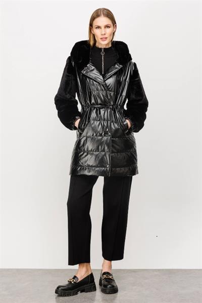 MUTLU ERTAN 30058 PELUŞ KOMBİNLİ KAPİTONE MONT