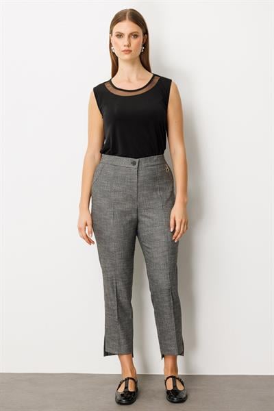 Mi 85222 PANTOLON ON METAL AKSESUARLI PACA DUGME