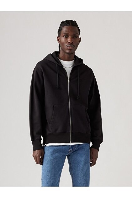 AUTHENTIC FULL ZIP BLACK AGATE GARMENTSİYAH