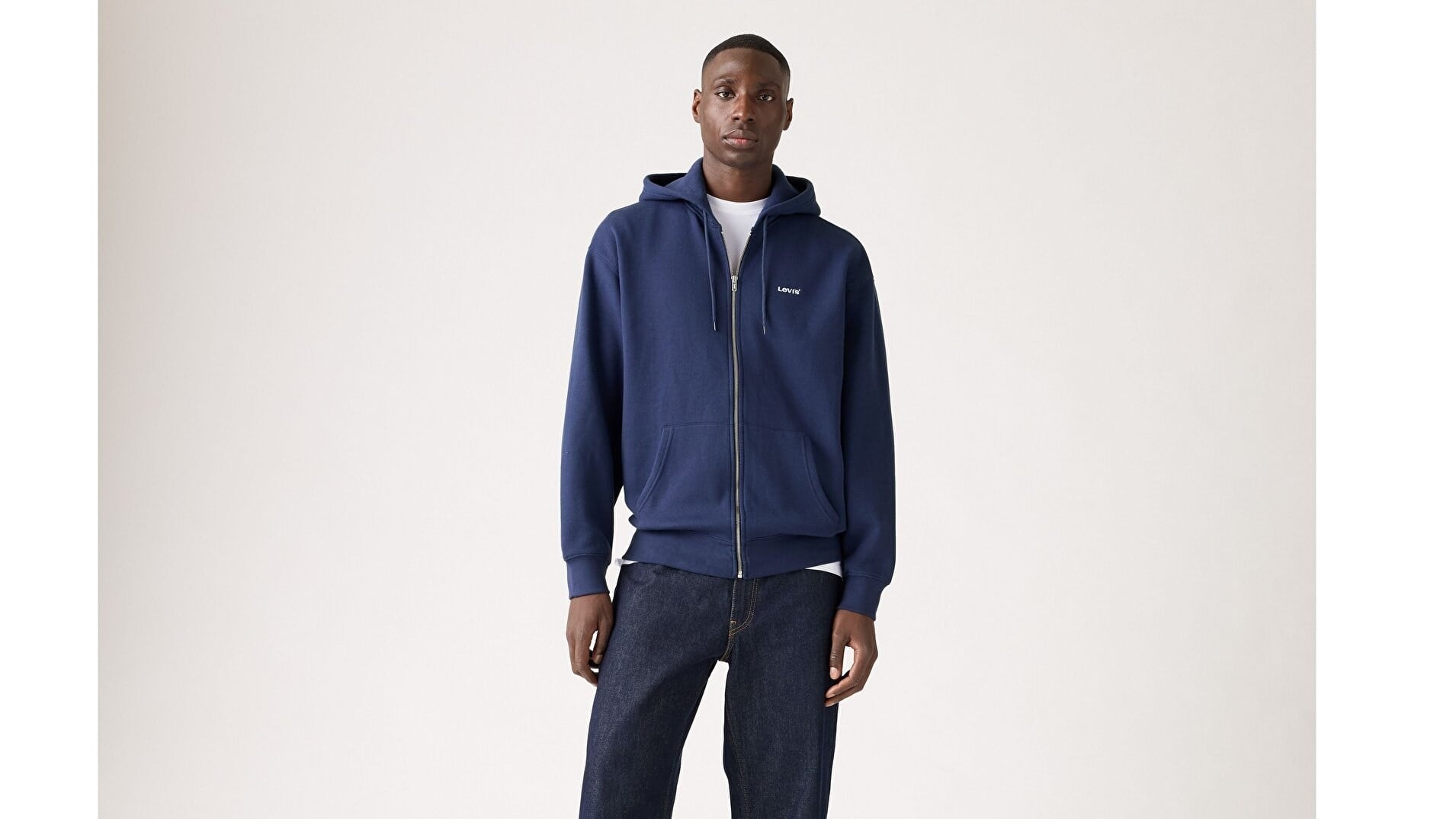 LEVIS SEASONAL ZIP UP TR NAVAL ACADEMYLACİVERT
