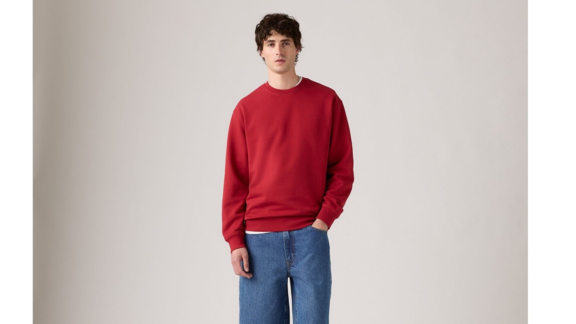 SWEATSHIRTKIRMIZI