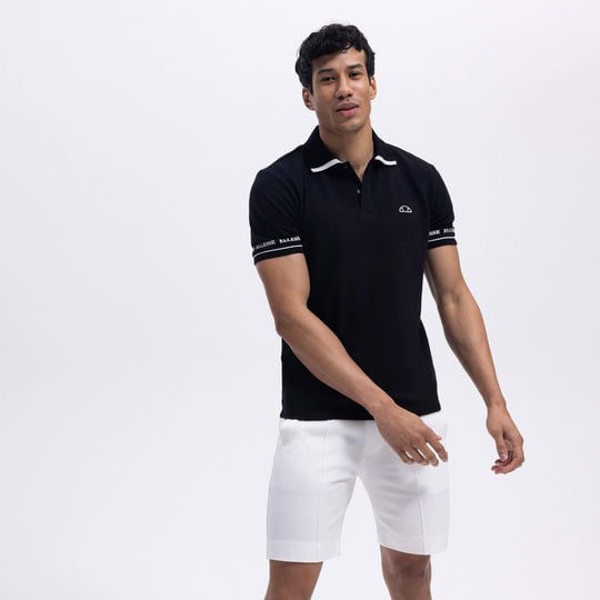 Ellesse Erkek Polo Yaka TişörtSİYAH