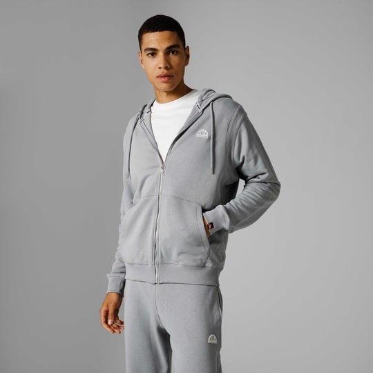 FERMUARLI KAPÜŞONLU SWEATSHIRTGri