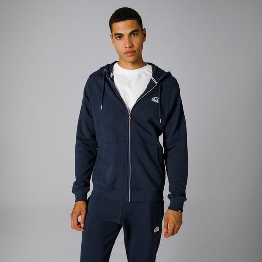 FERMUARLI KAPÜŞONLU SWEATSHIRTLACİVERT