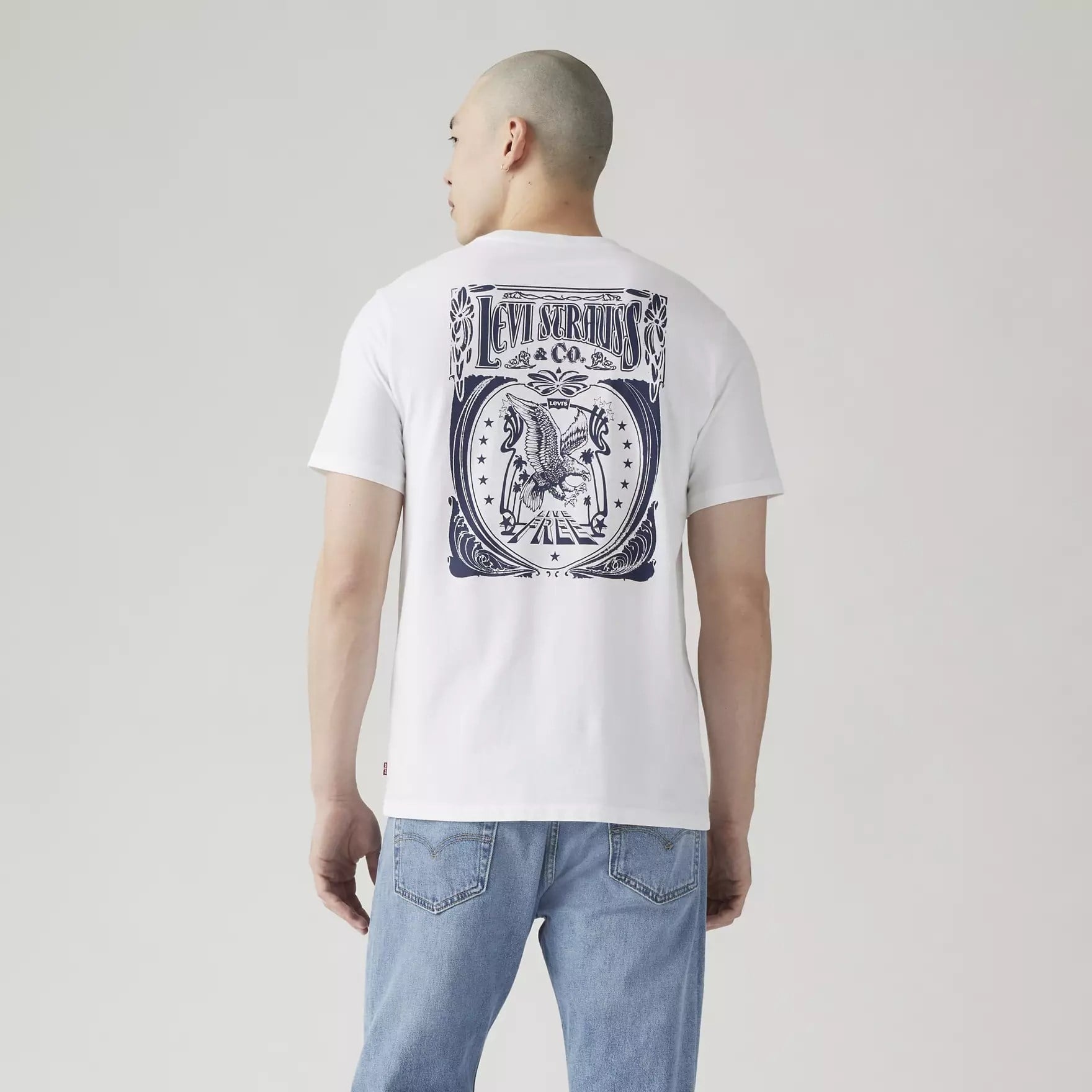 GRAPHIC CREWNECK TEE BRIN MUSIC INSPIREBEYAZ
