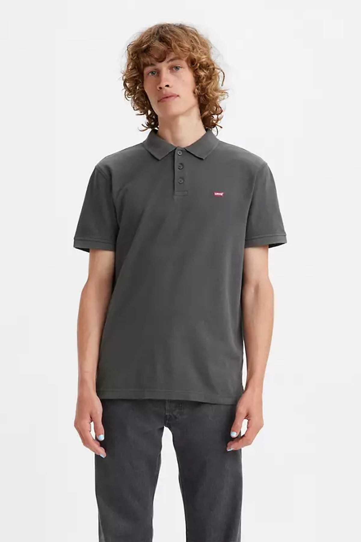 LEVIS HM POLO GRAY ORE PIQUEGri