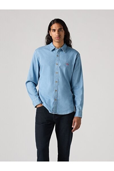 LS BATTERY HM SHIRT SLIM OSBORNE LIGHTMAVİ