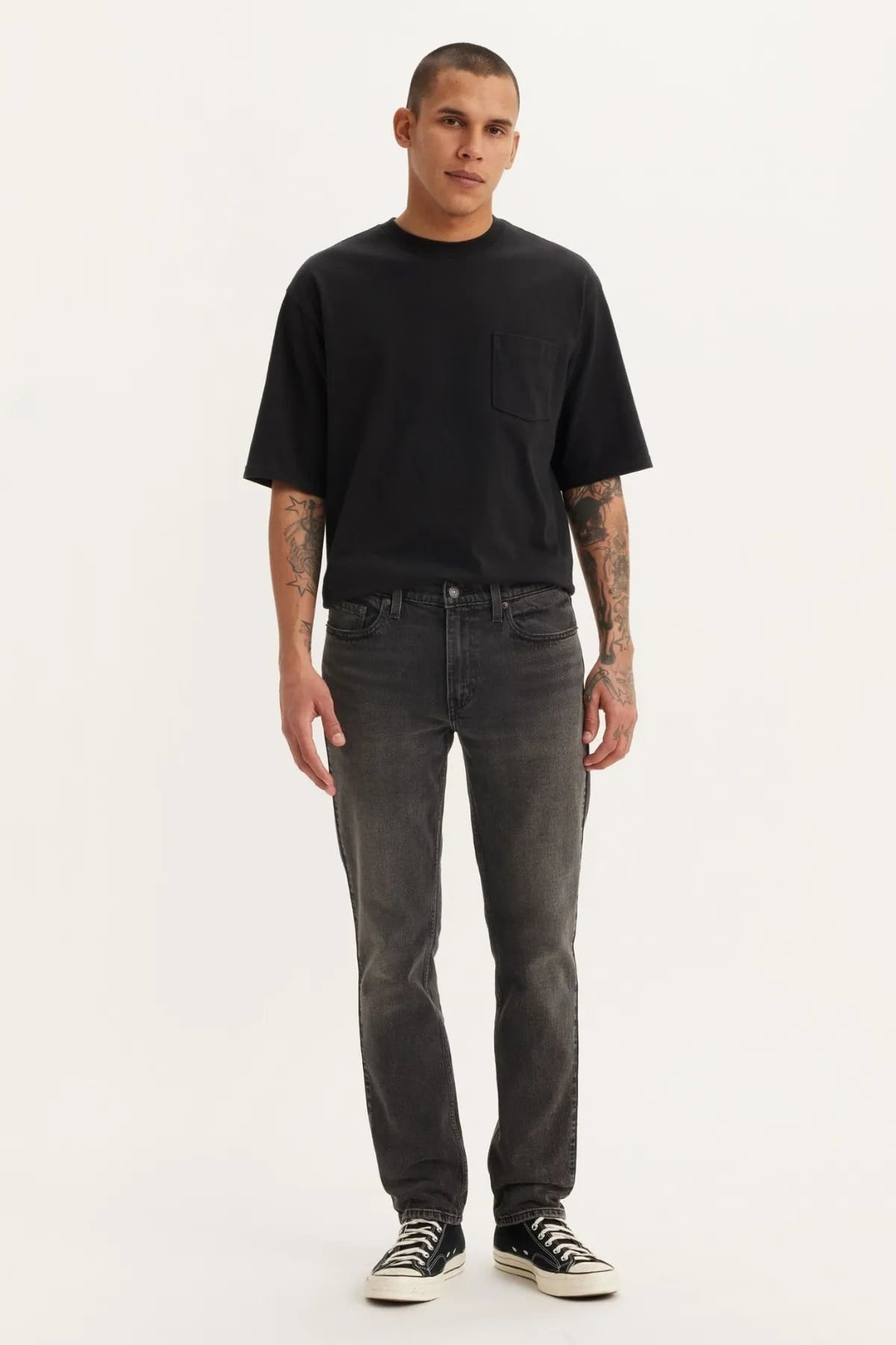 LSE_511 SLIM CATCH MY DRIFTLACİVERT