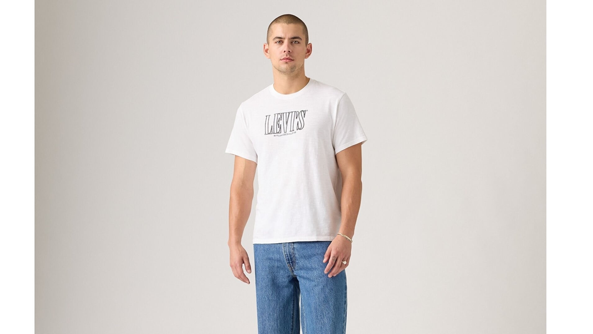 LSE_SS RELAXED FIT TEE SSNL SERIFBEYAZ