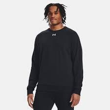 UA Rival Fleece CrewSiyah