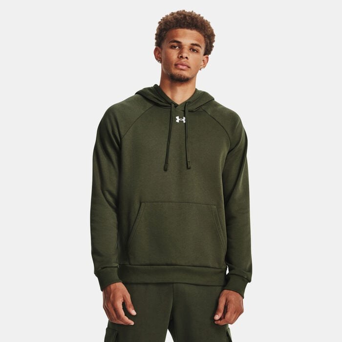 UA Rival Fleece HoodieYEŞİL