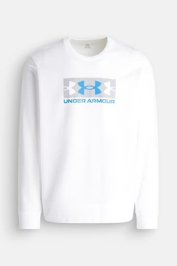 UA Rival Terry Logo CrewBEYAZ
