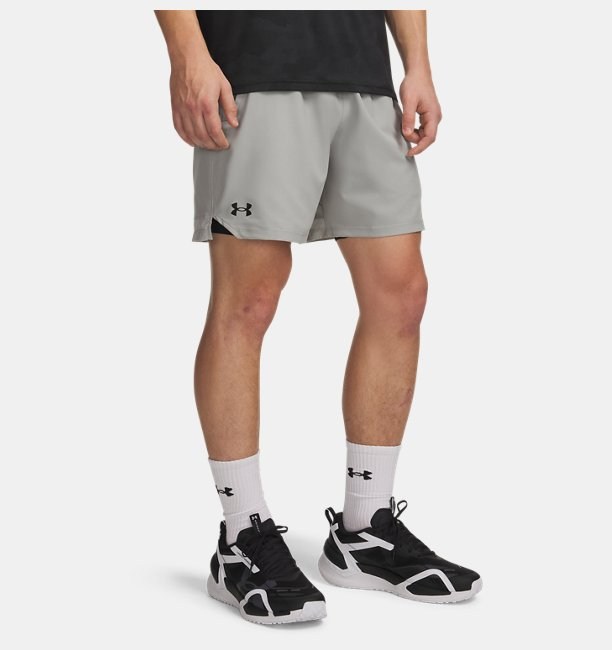 UA Vanish Woven 6in ShortsYEŞİL