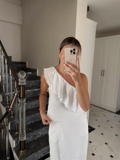 Alesta Beyaz Müslin Takım