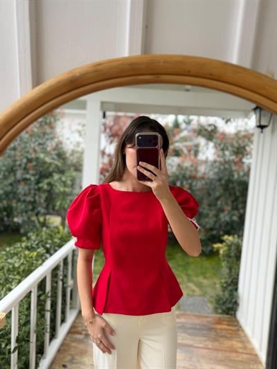 Alice Kırmızı Bluz